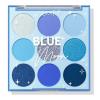 ColourPop Silver Lining Eyeshadow Palette – Cool Toned Silver, Grey, White & Black Eyeshadow Palette with Matte & Glitter Finishes – High-Pigment Smokey Eye Makeup with Longwear Formula (0.3 oz)(Blue Moon)