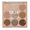 ColourPop Silver Lining Eyeshadow Palette – Cool Toned Silver, Grey, White & Black Eyeshadow Palette with Matte & Glitter Finishes – High-Pigment Smokey Eye Makeup with Longwear Formula (0.3 oz)(Deja Brew)