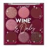 ColourPop Silver Lining Eyeshadow Palette – Cool Toned Silver, Grey, White & Black Eyeshadow Palette with Matte & Glitter Finishes – High-Pigment Smokey Eye Makeup with Longwear Formula (0.3 oz)(WIne & Only)