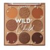 ColourPop Silver Lining Eyeshadow Palette – Cool Toned Silver, Grey, White & Black Eyeshadow Palette with Matte & Glitter Finishes – High-Pigment Smokey Eye Makeup with Longwear Formula (0.3 oz)(Wild Child)