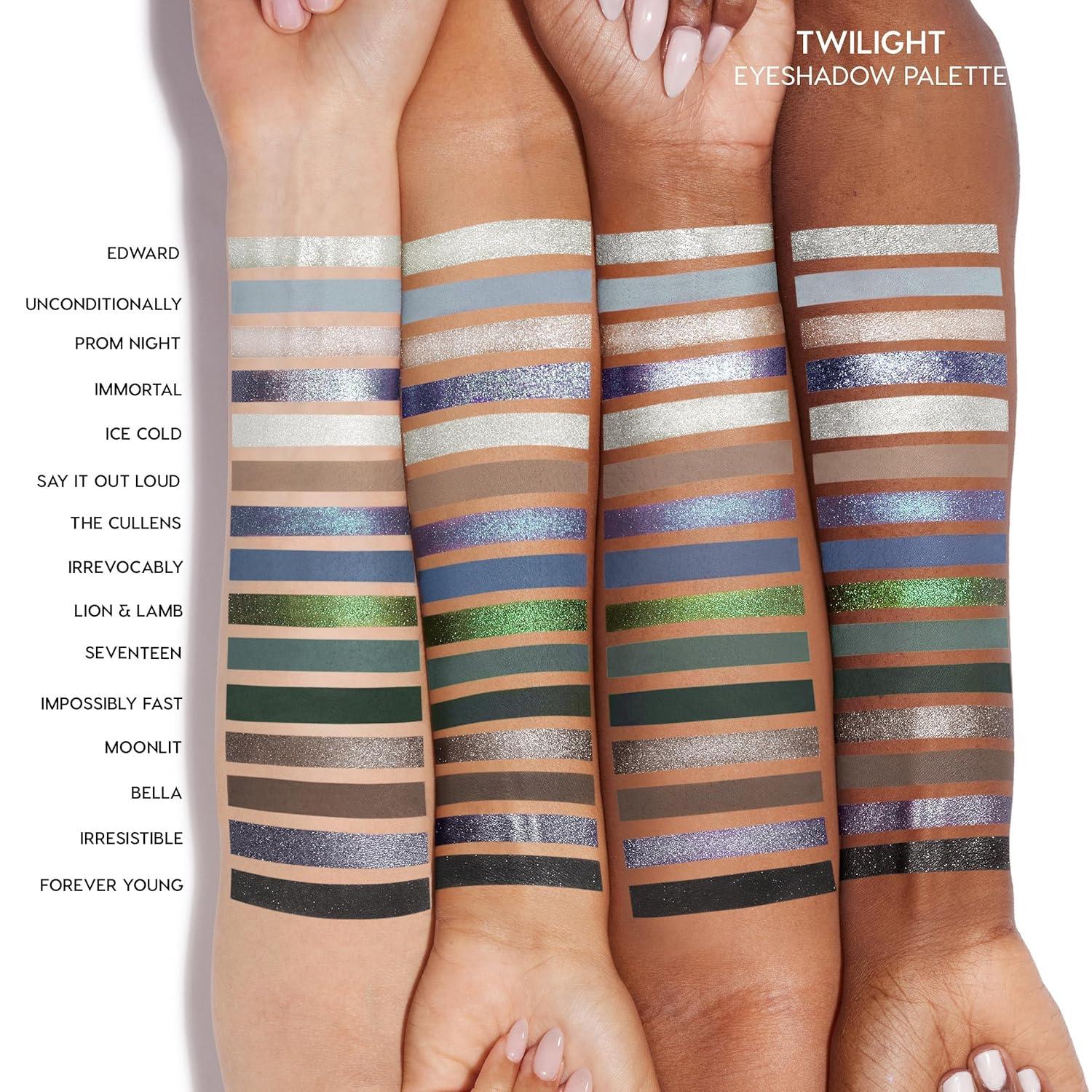image:imageColourPop Twilight Makeup Bundle Twilight 15Shade Matte amp Metallic Eyeshadow 03 oz Eclipse 15Shade Matte Metallic amp Glitter Eye Makeup 063 oz HighPigment LongWear Looks