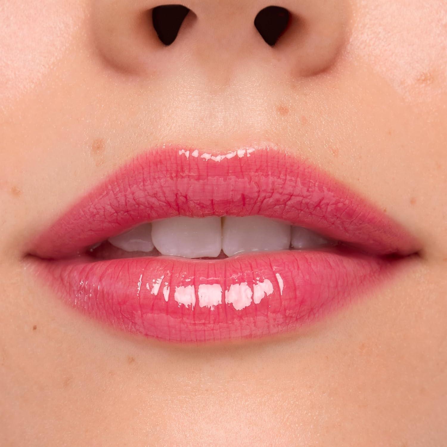 image:imageColourPop x Stitch Ultra Glossy Lip Gloss Trio Set Hydrating High Shine Non Sticky Lip Gloss Collection with Hyaluronic Acid Kakadu Plum amp Cherry Oil Sheer Pink Shades 3 Pack