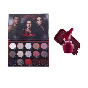ColourPop Twilight Makeup Bundle – Eclipse Eyeshadow Palette (0.63 oz), Eclipse Matte Lipstick Newborn (0.06 oz), High-Pigment Eye & Lip Set for Bold, Long-Wear Looks