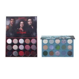 ColourPop Twilight Makeup Bundle – Twilight 15-Shade Matte & Metallic Eyeshadow (0.3 oz), Eclipse 15-Shade Matte, Metallic & Glitter Eye Makeup (0.63 oz), High-Pigment Long-Wear Looks