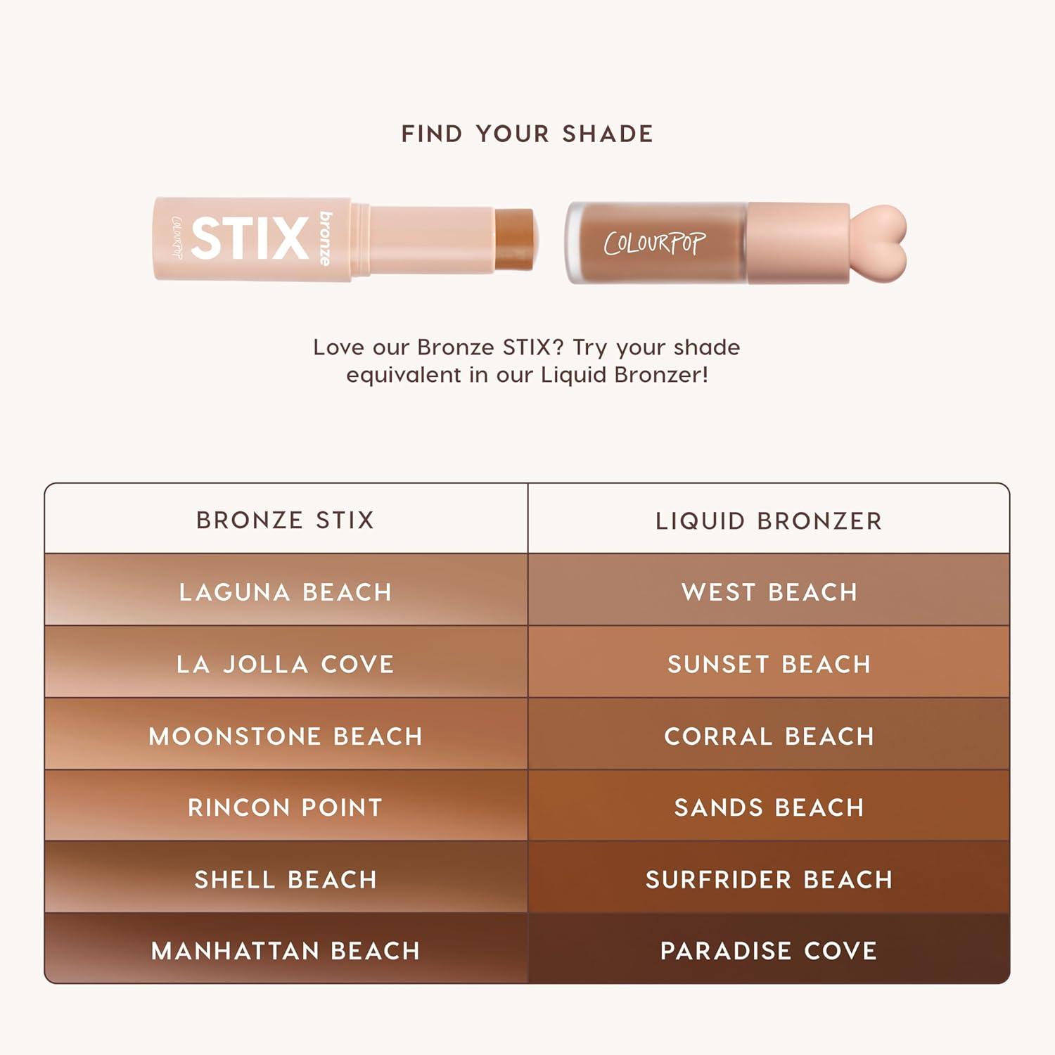 image:imageColourPop Liquid Bronzer for Face Buildable Lightweight Liquid Contour Makeup Bronzer Blendable Hydrating Formula with Squalane Vitamin E Cool Toned Neutral Tan 027 ozCorral Beach