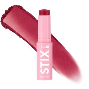 ColourPop Blush Stix – Cream Blush Stick with Dewy, Glowy Finish – Buildable, Blendable, Hydrating – Lightweight Vegan Makeup for Cheeks – New Formula – Am I The Drama, Hot Cherry (0.28 oz)(Going Places)