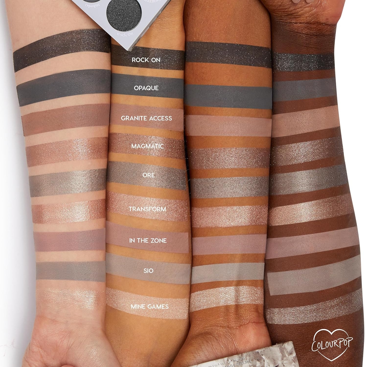image:imageColourpop Pink Dreams Eyeshadow Palette Neutral amp Pink Eyeshadow Palette with Matte amp Glitter Finishes High Pigment Cool Toned Eye Makeup with Longwear Formula 03 ozQuartz