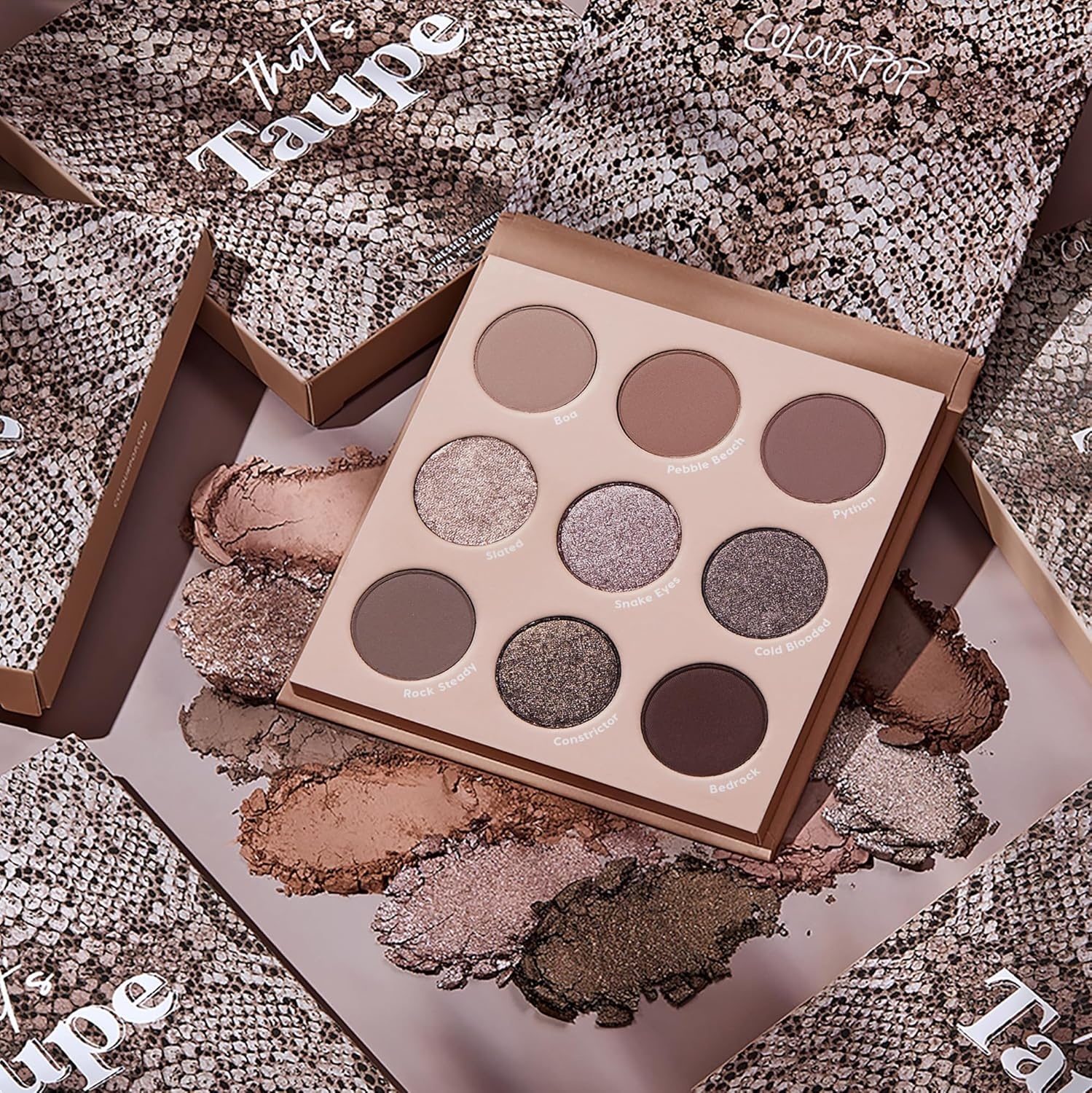 image:imageColourpop Pink Dreams Eyeshadow Palette Neutral amp Pink Eyeshadow Palette with Matte amp Glitter Finishes High Pigment Cool Toned Eye Makeup with Longwear Formula 03 ozThats Taupe